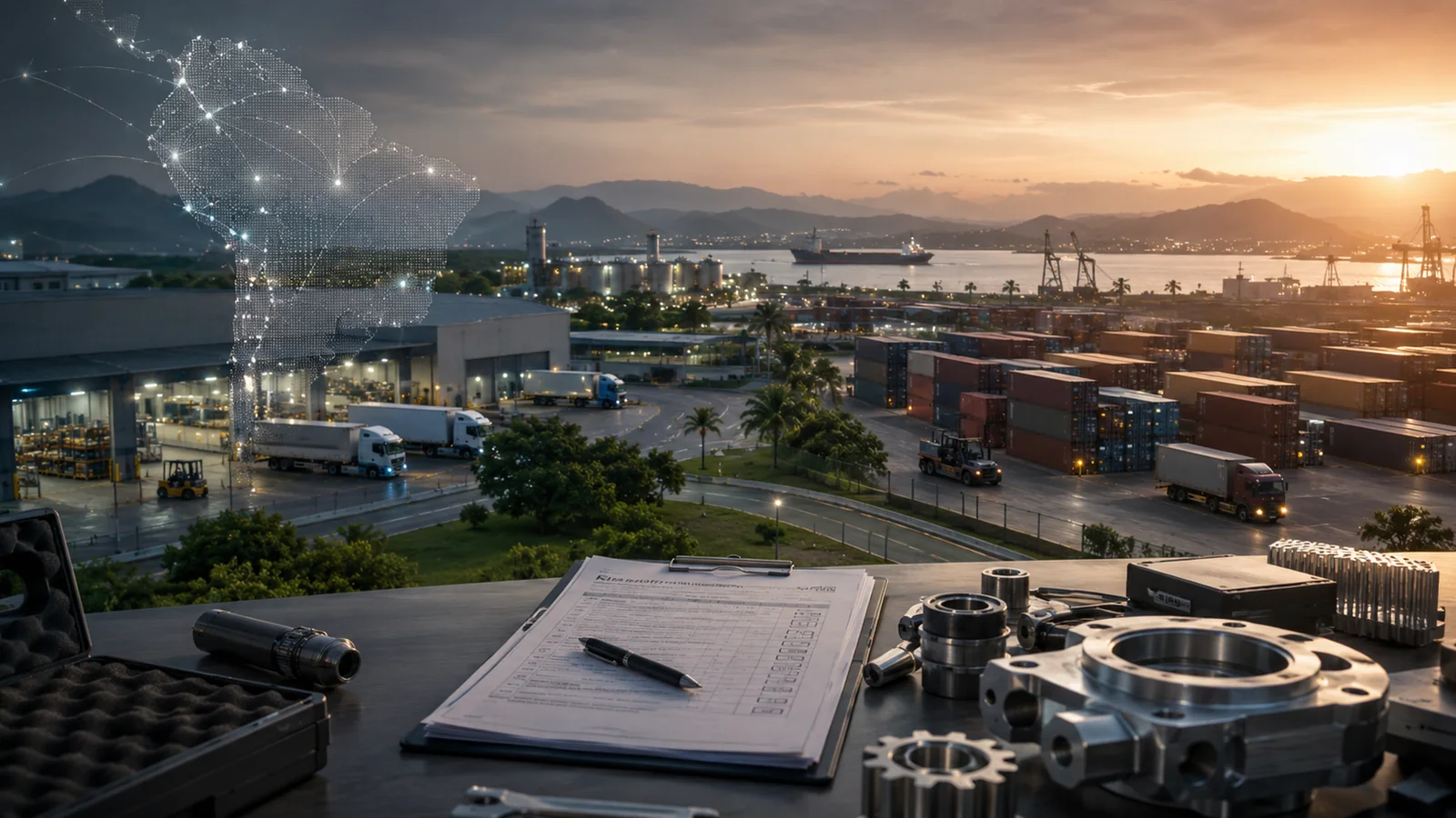 Lieferanten in Südamerika prüfen mit Produktionsstandorten, Logistik und technischen Komponenten
