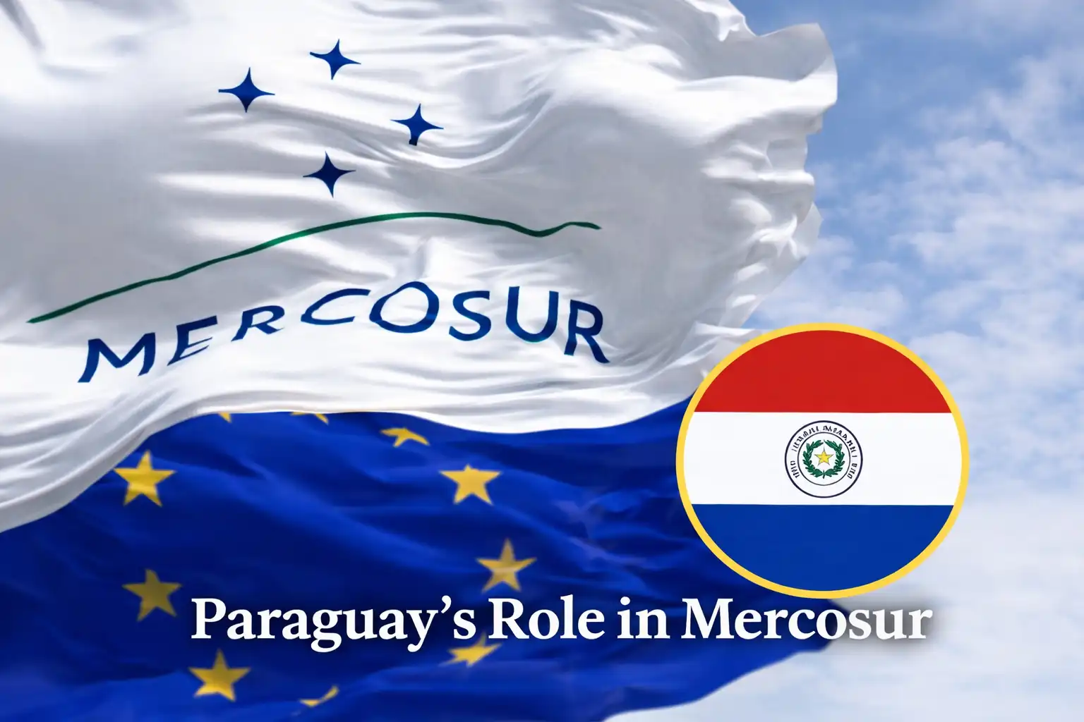 Paraguay's role in Mercosur — Asunción skyline and the Paraguay-Paraná waterway