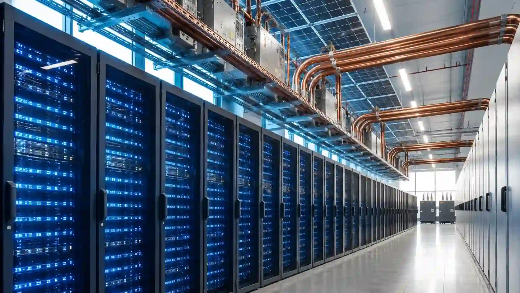 AI data center infrastructure between Argentina and Paraguay with energy grids, fiber networks and Southern Cone market connections
