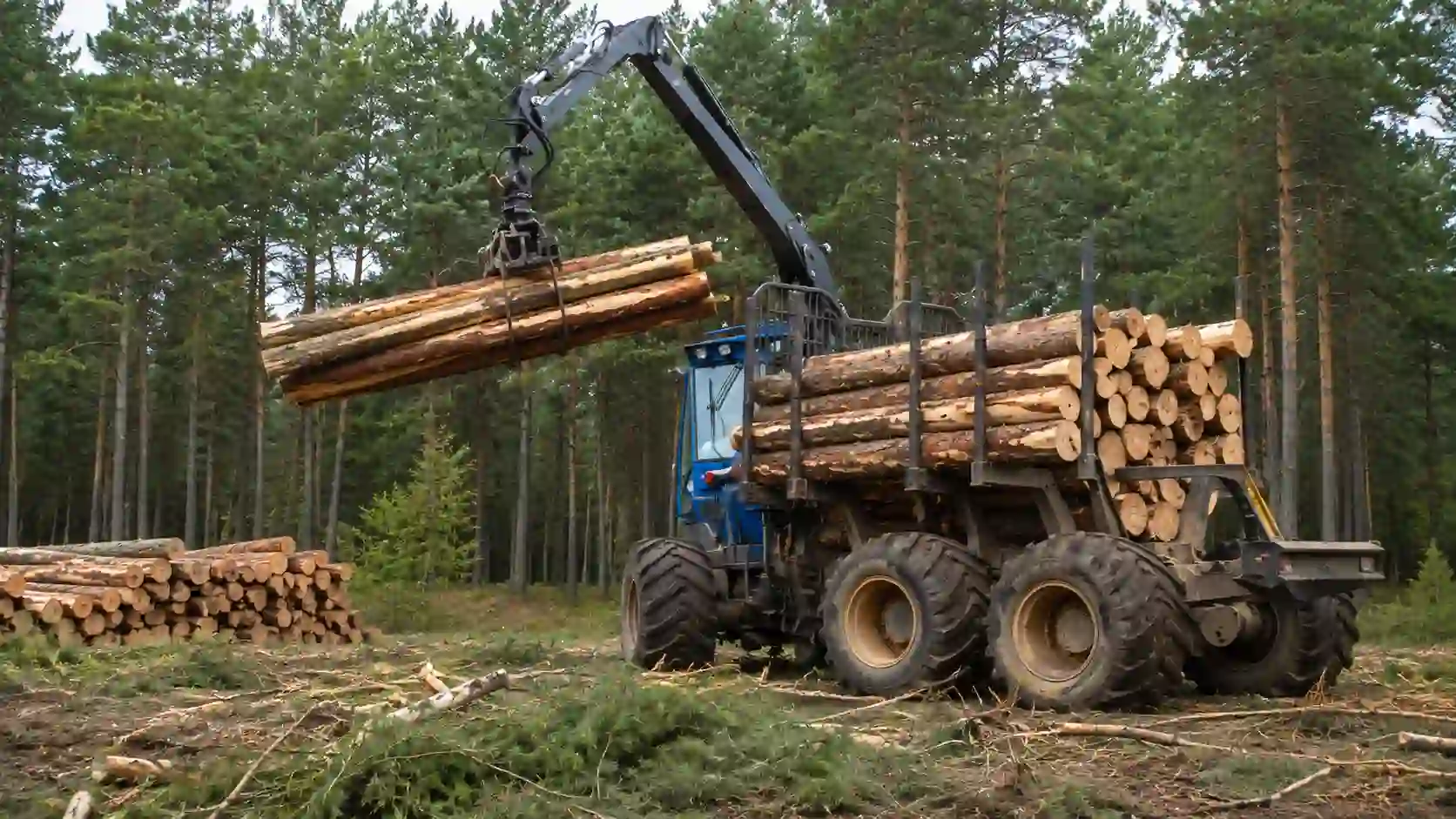Forestry, pulp and paper in Mercosur and South America with eucalyptus plantations, cellulose plants, paper production, logistics and export systems