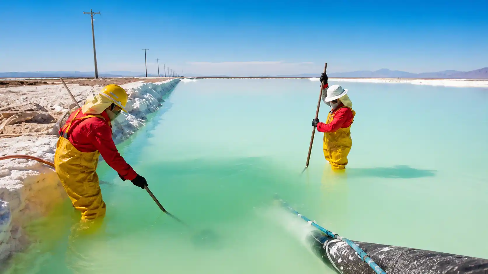 Lithium and mining activity in Mercosur and South America with salars, industrial extraction, logistics and regional resource geography