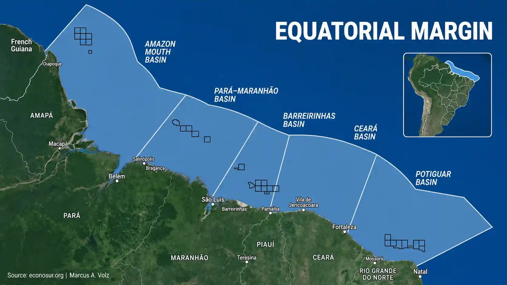 Brazil Equatorial Margin offshore supply chain and logistics infrastructure