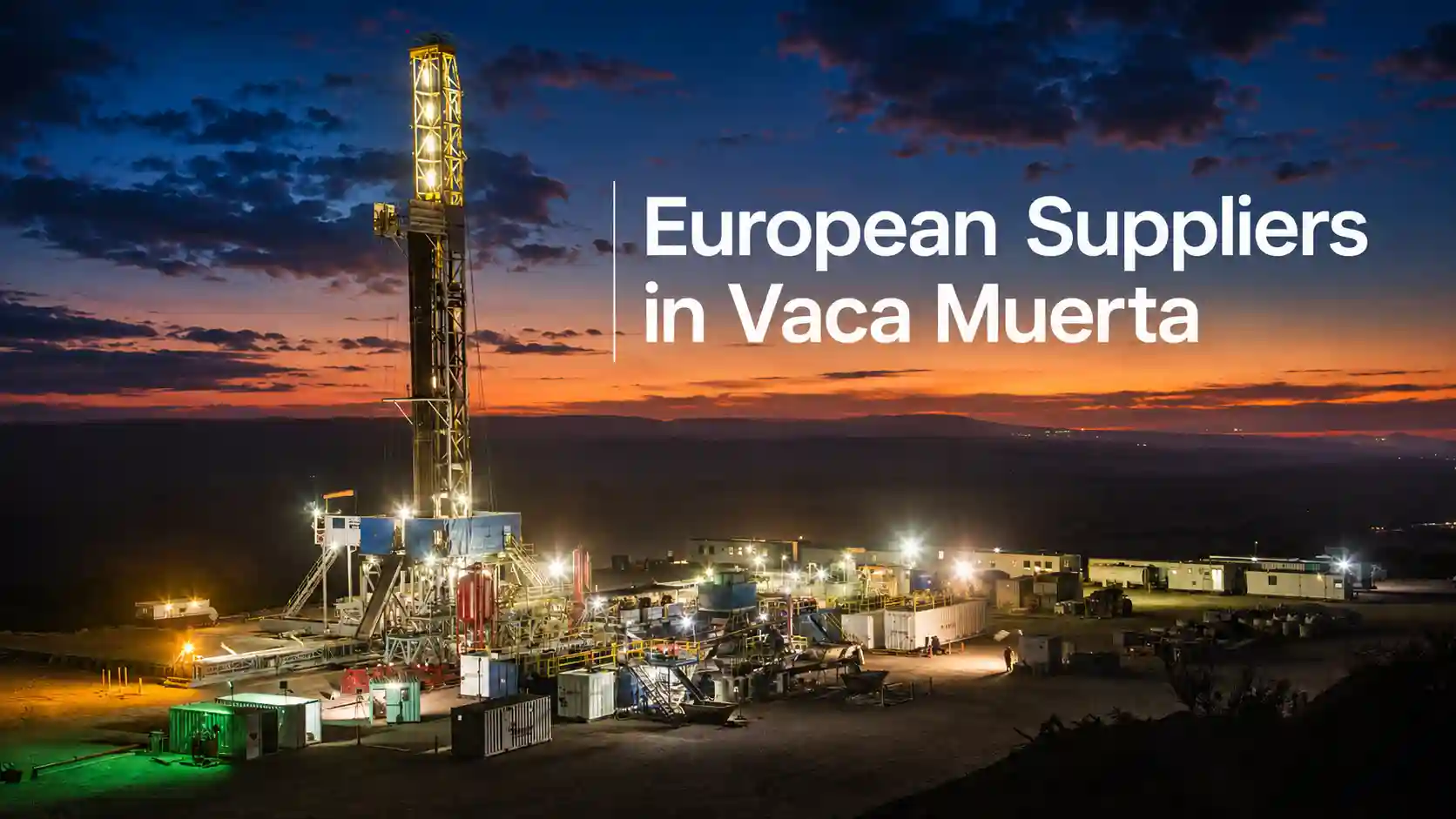 European Suppliers in Vaca Muerta research report by Econosur