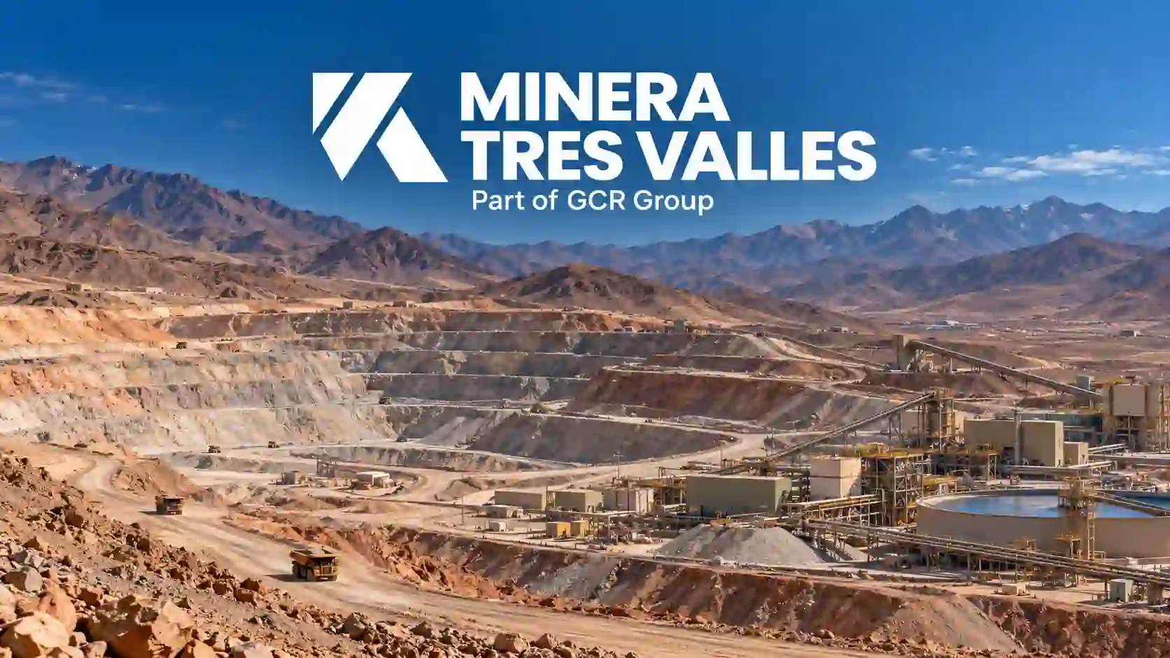 Illustrative Chilean copper mine accompanying Econosur’s analysis of Minera Tres Valles